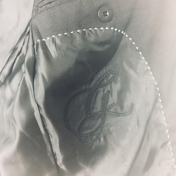 G Star Women Linen Blend Blazer Small Fitted Black - Picture 2 of 8